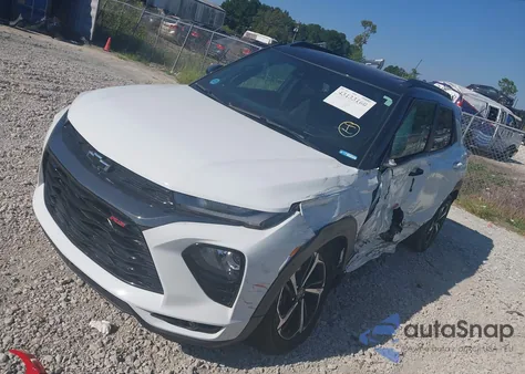 2023 Chevrolet Trailblazer Fwd Rs из США, поврежденный, VIN KL79MTSL2PB045828